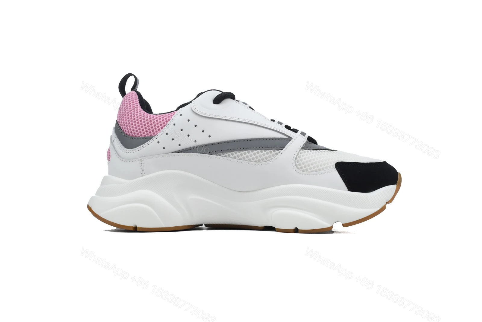 View 5 of Dior B22 Sneakers Pink Gray