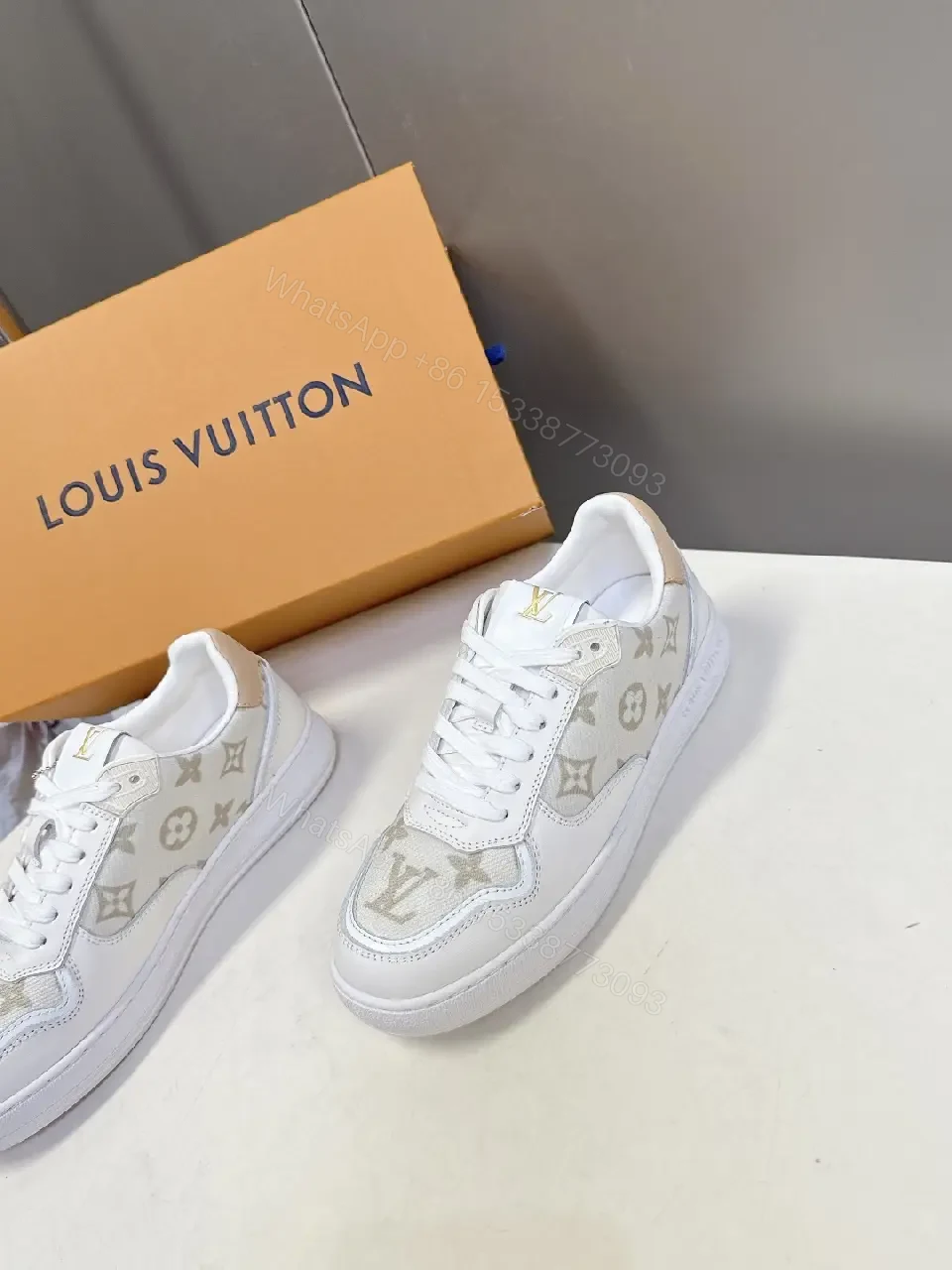 View 8 of White Premium Sneaker: Luxury-Inspired Everyday Comfort