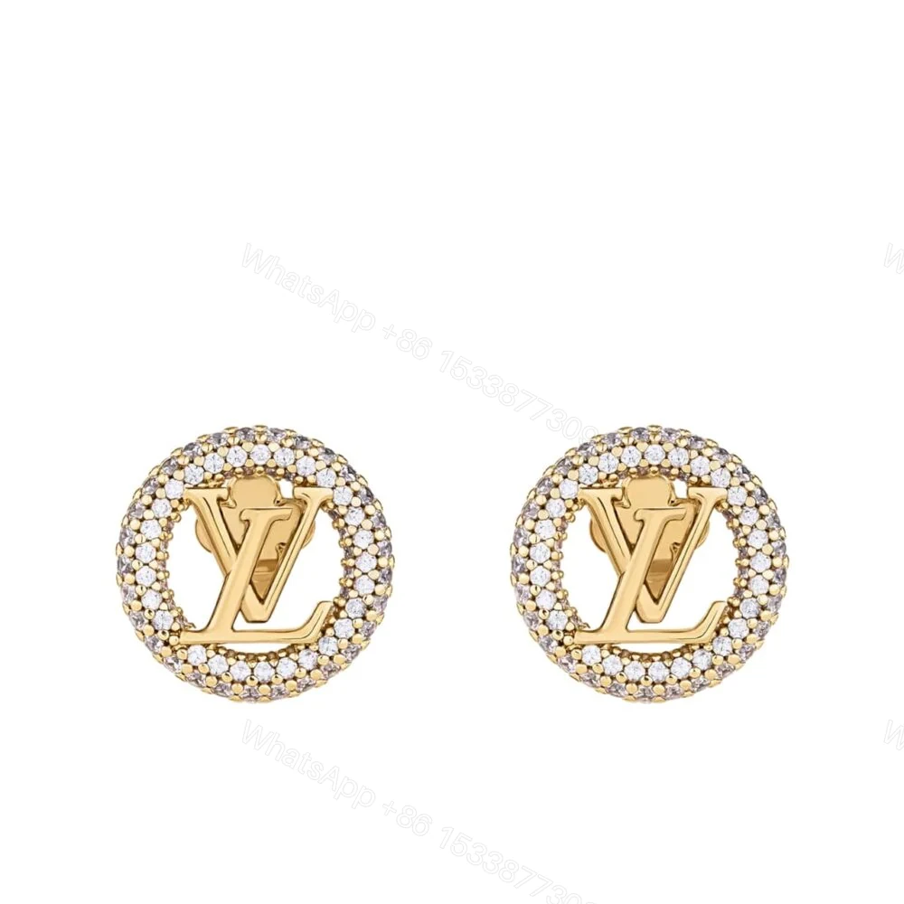 Louis Vuitton Louise By Night Earrings Gold M00757 — view 1