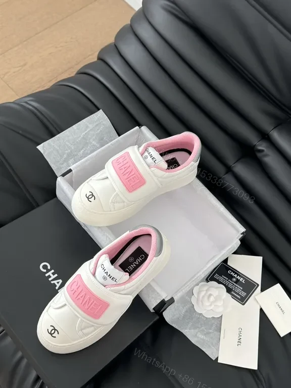 View 2 of Chanel-Inspired Kidsâ€TM Spark Step Sneakers: Luxe Everyday Glam