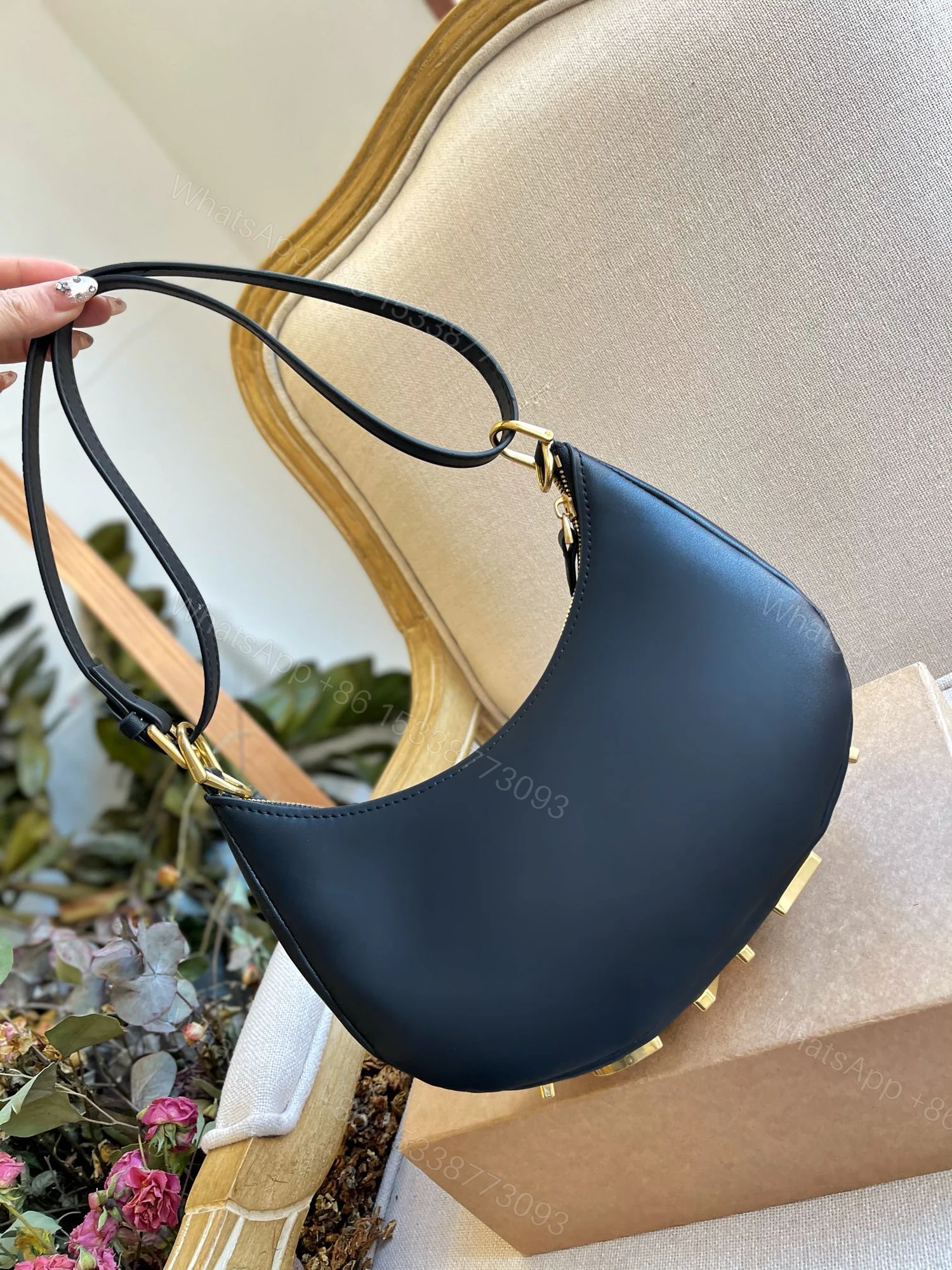 View 5 of Women Fendi Fendigraphy Small Hobo Bag