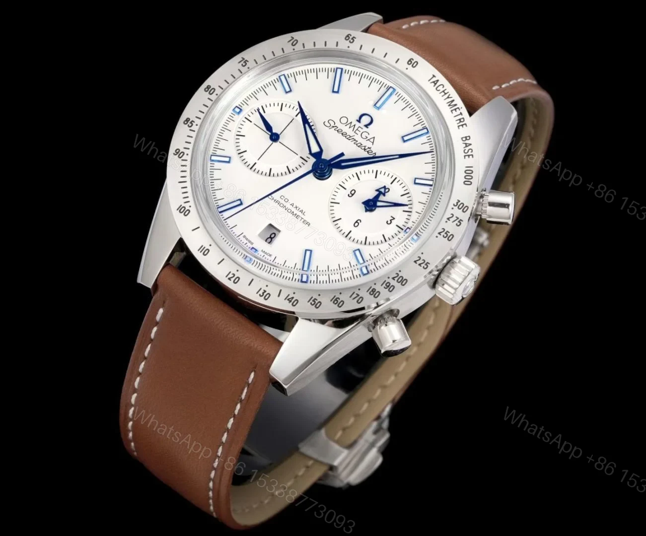 View 2 of Omega Speedmaster 57 Co-Axial Titanium White Dial 331.92.42.51.04.001