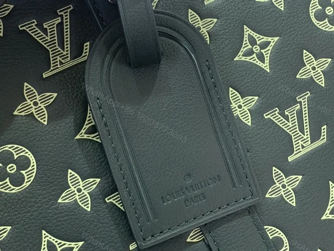 View 2 of Statement Monogram Duffel: Structured, Durable Travel Bag