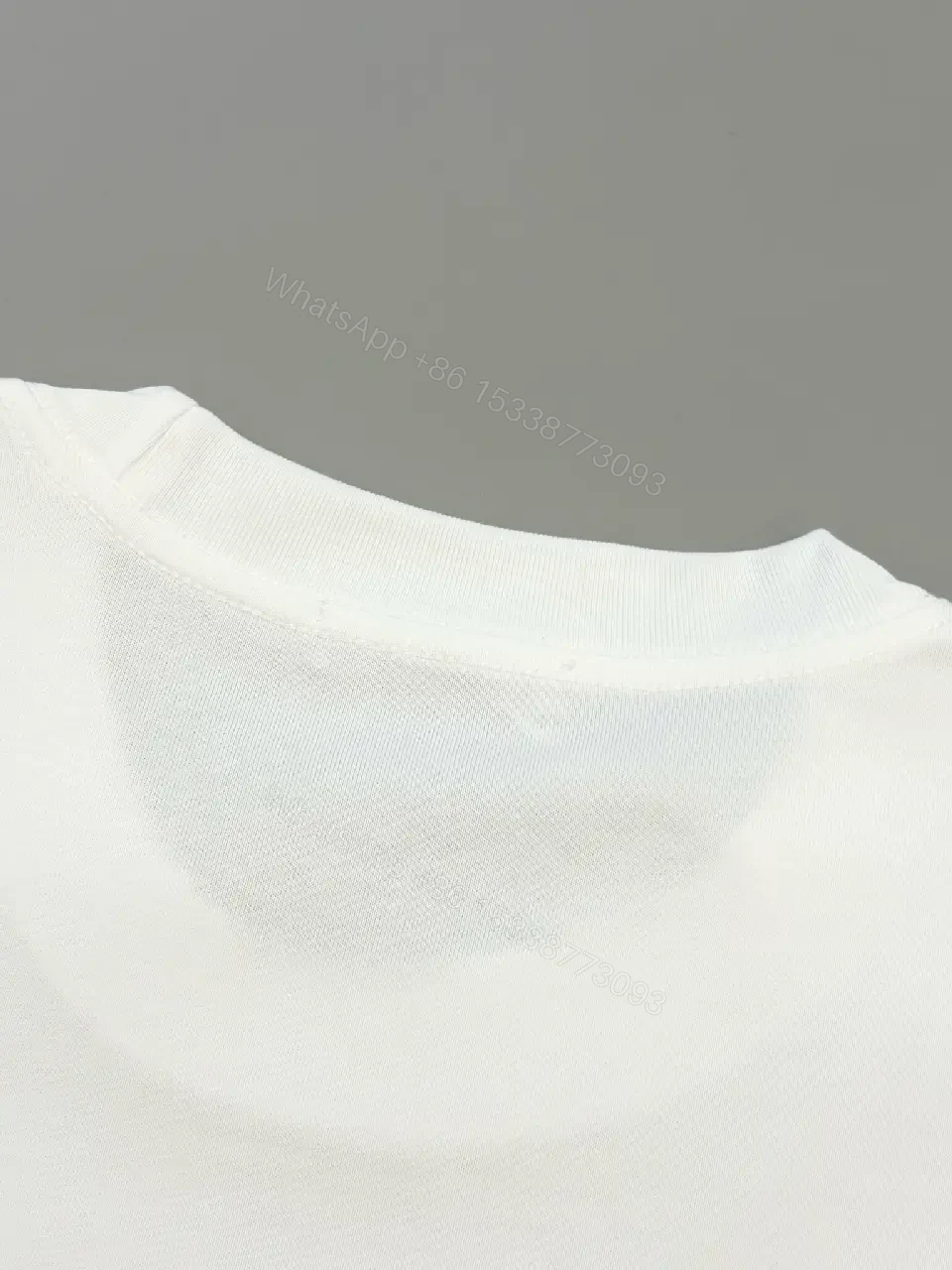 View 9 of White Cotton Tee, Minimalist Luxe, Icon Logo, Everyday Signature Tee