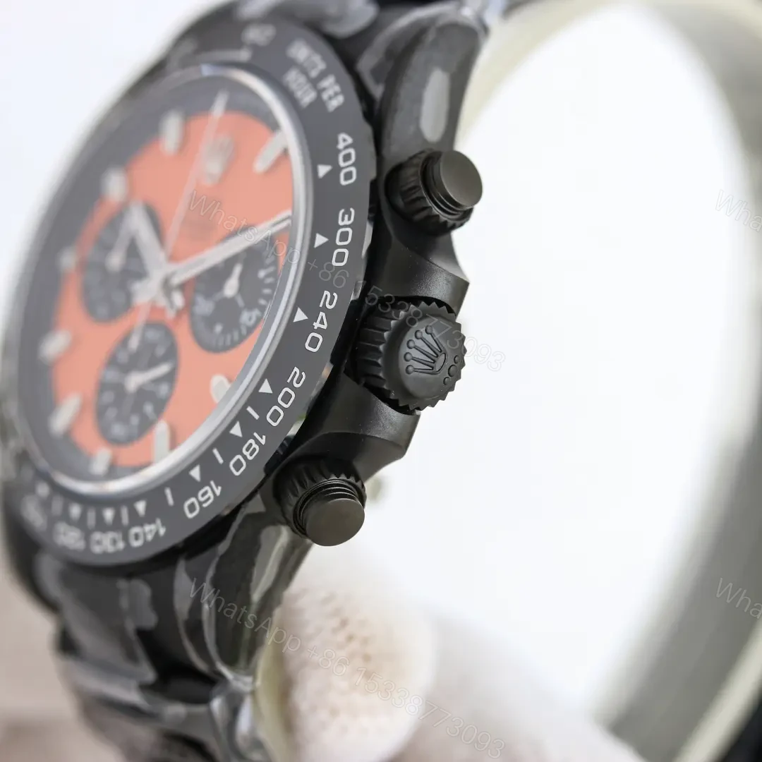 View 6 of Rolex Daytona DiW Carbono Laranja 40mm Black Oyster ROLEX-DAYTONA-CARBON-ORG-40