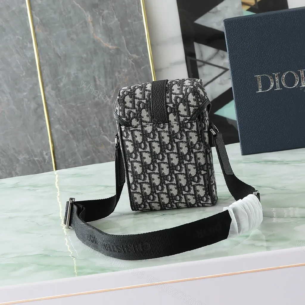 View 4 of Compact Jacquard Sling Bag: Edge-to-Edge Craft, All-Day Versatility