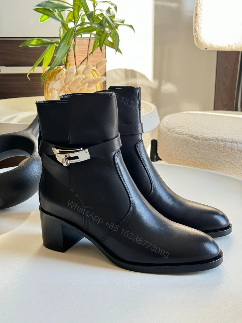 View 7 of Hermes Frenchie 50 ankle boot