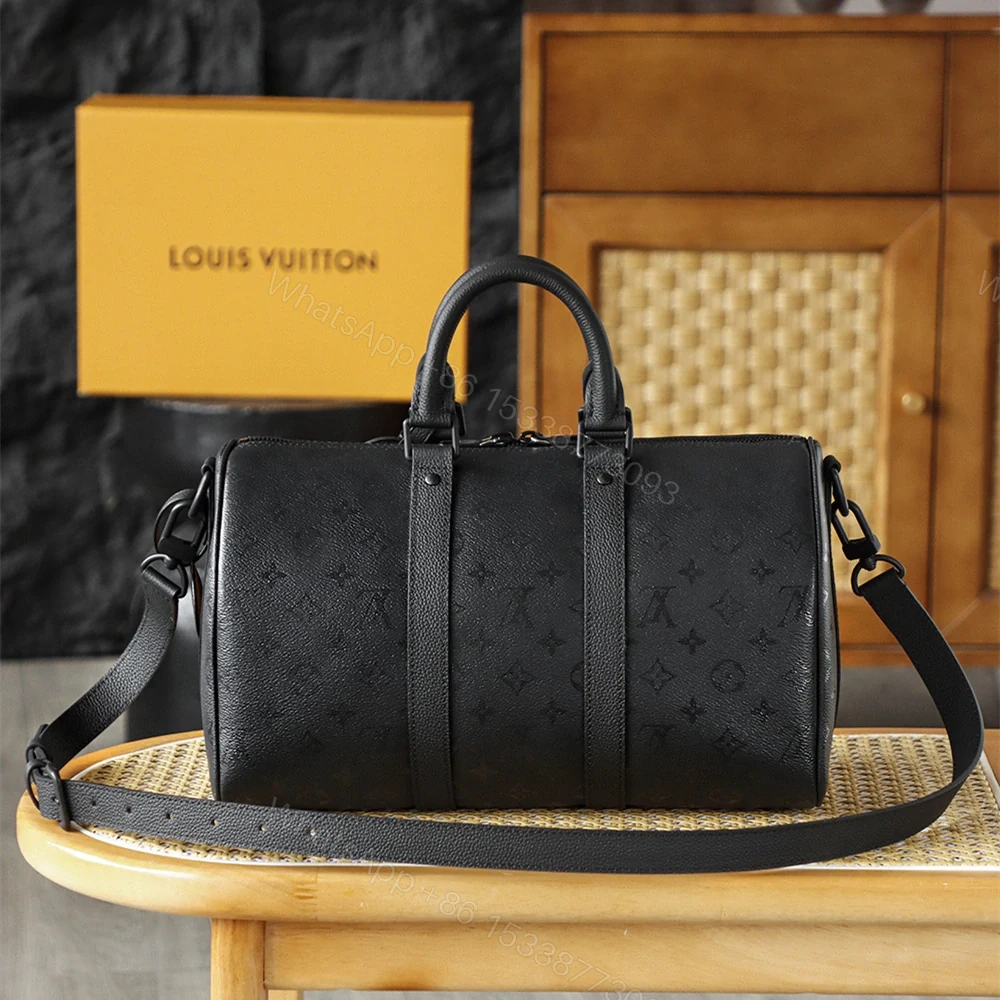 View 3 of 高仿LV*Keepall35系列M28370男士單肩包免檢版