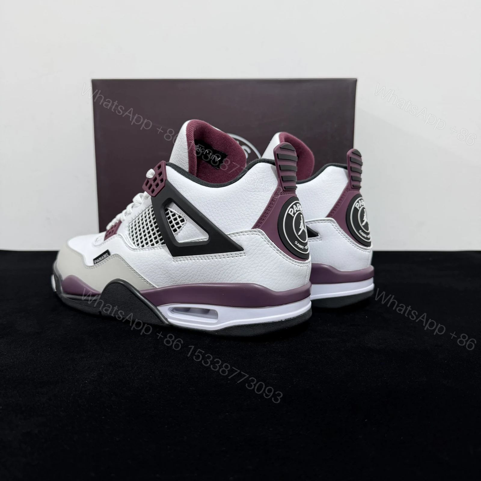 View 5 of Air Jordan 4 Retro PSG Paris Saint-Germain Reps