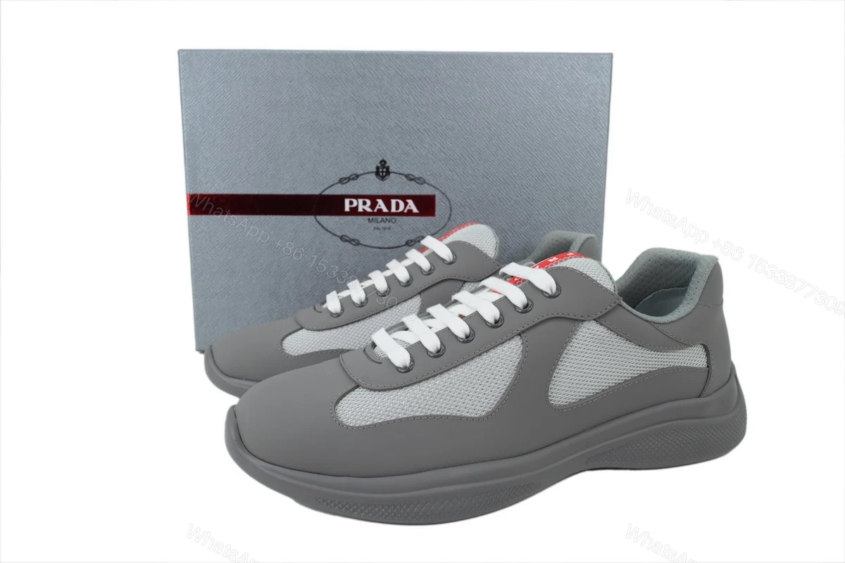View 6 of Prada Sneakers Rubber Grey