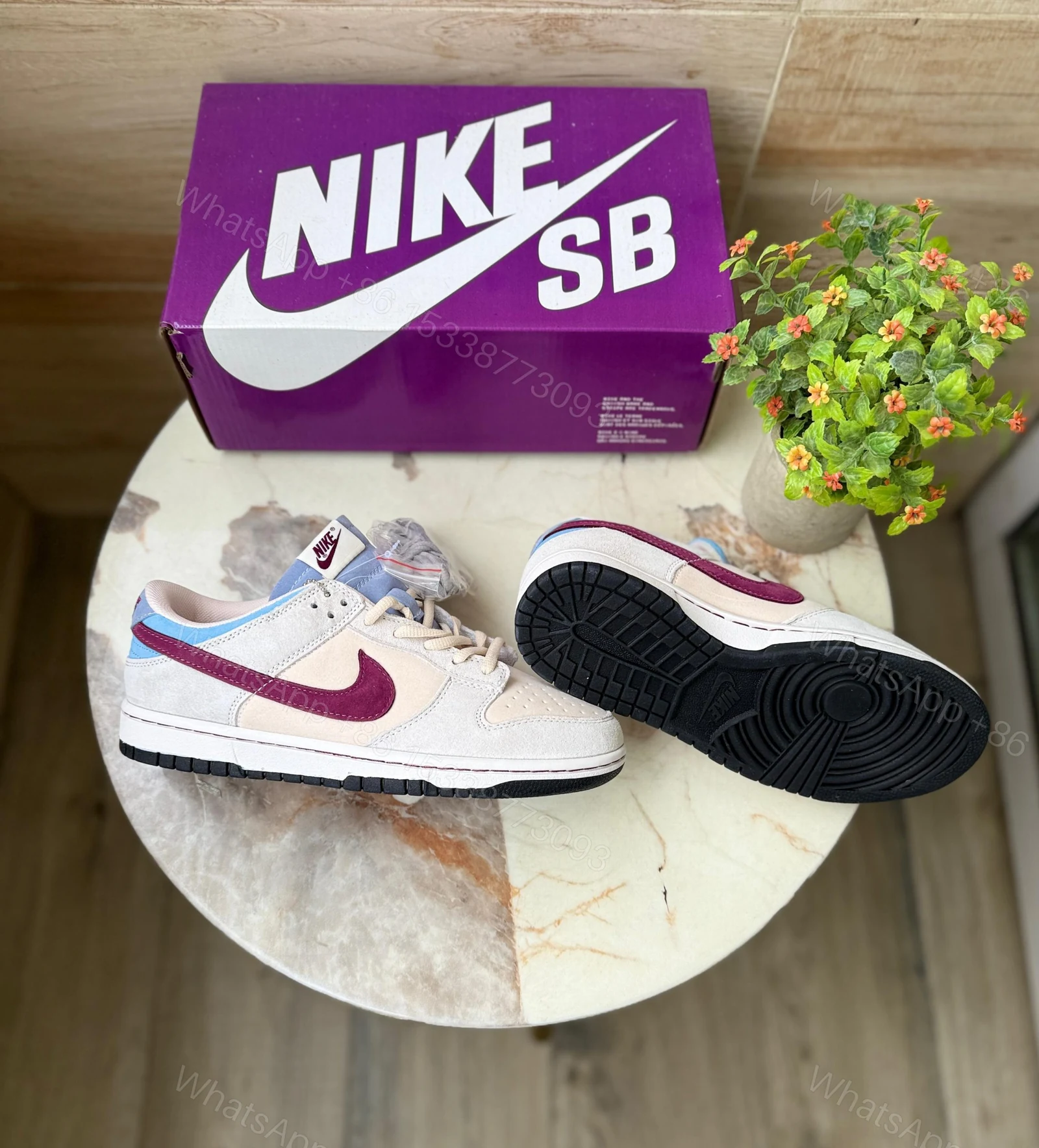 View 4 of FIRST COPY Nike SB Dunk Otomo Grey Red