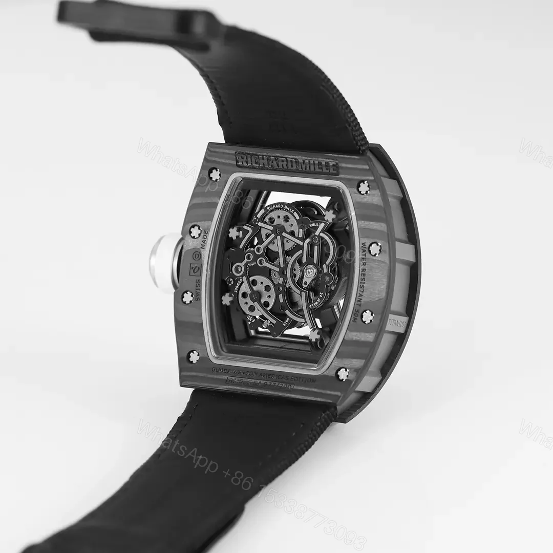 View 3 of APS Factory KU+ Carbon Fiber Black Skeleton Watch