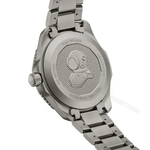 View 4 of Replica TAG Heuer Aquaracer Men Automatic Black Stainless Steel Watch WBP201A.BA0632
