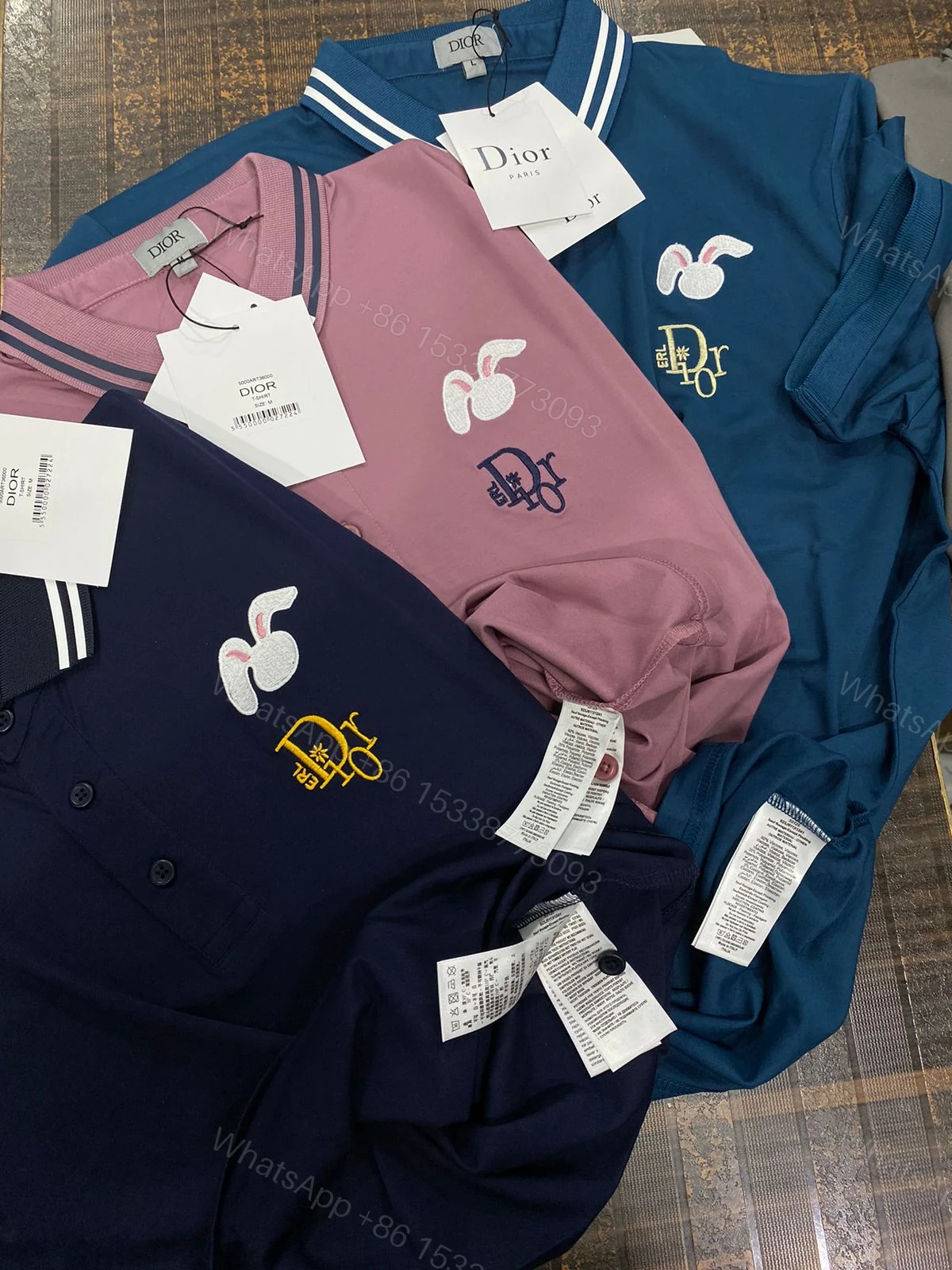 View 3 of First Copy Dior Imported Polos