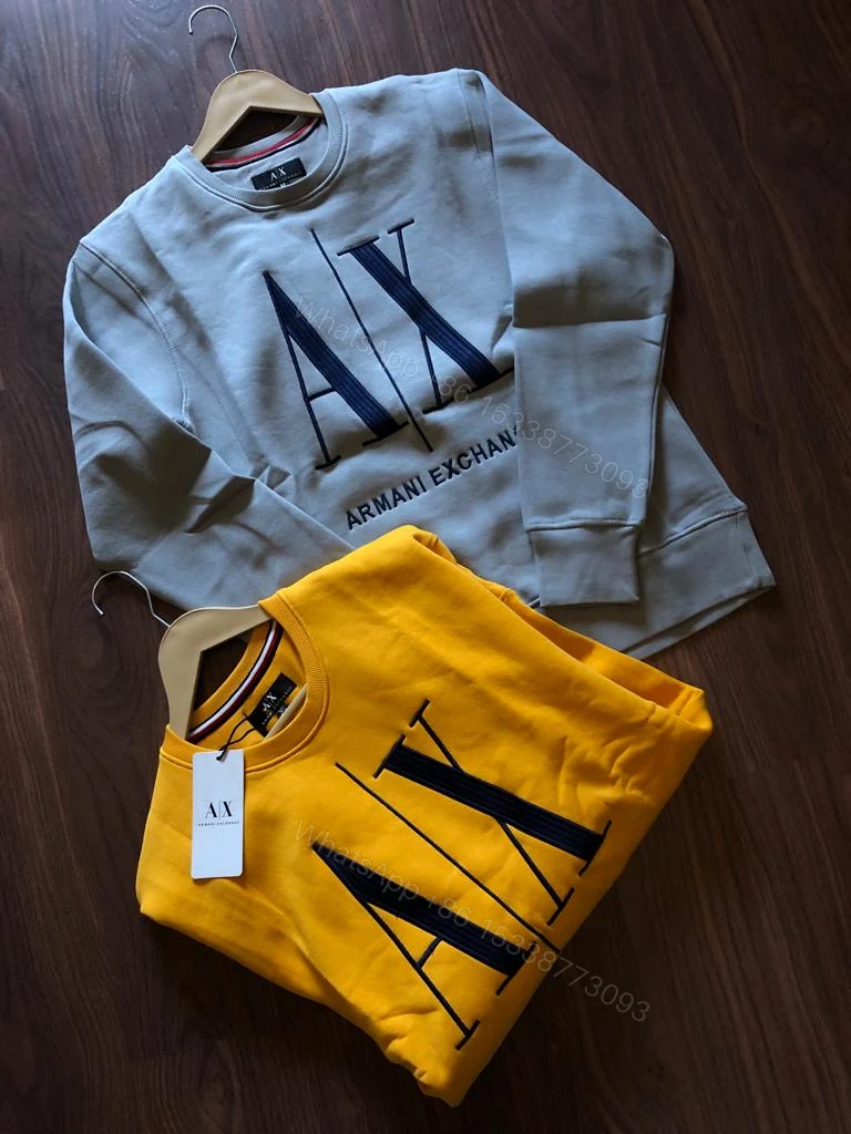 View 3 of BUY FIRST COPY ARMANI EXCHANGE SUMMER COMFORT SWEATSHIRT