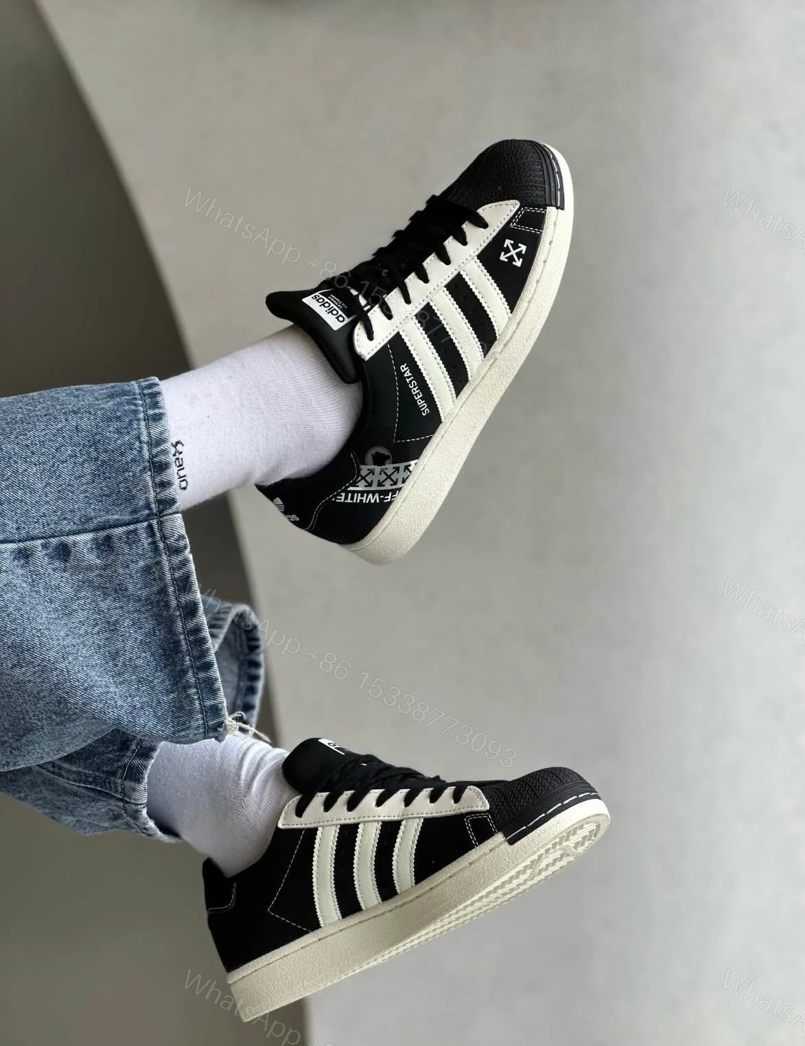 View 6 of First Copy Adidas Superstar Off White