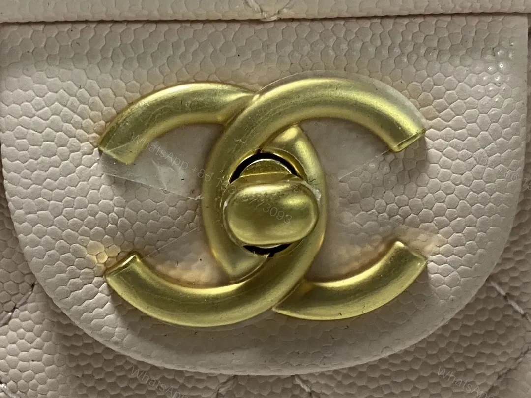 View 6 of Soft Pink Quilted Mini Bag: Luxe Faux Leather, Gold CC Clasp