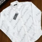 View 6 of BUY FIRST COPY BALMAIN LUXURY SUMMER FASHION SHIRTS