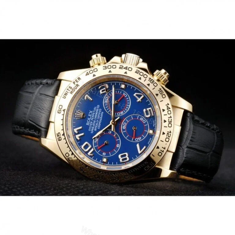 View 3 of Replica Rolex Cosmograph Daytona Blue Dial 39mm