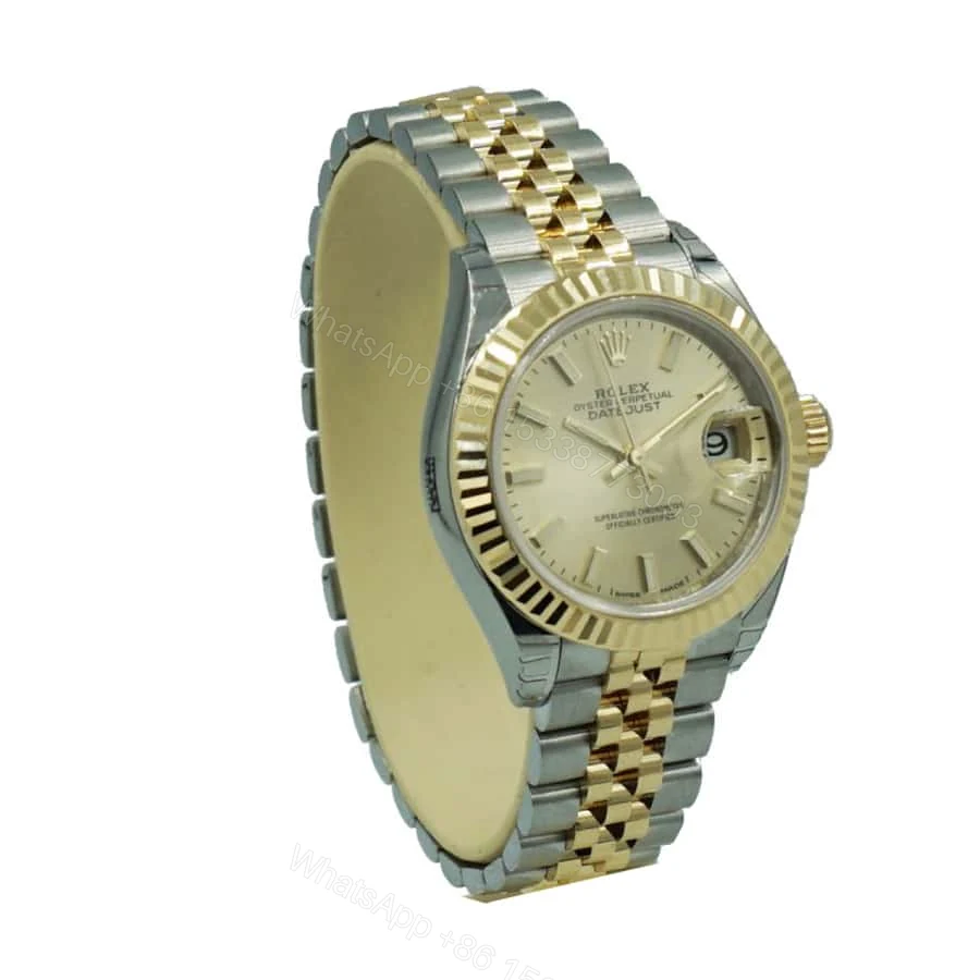 View 4 of Rolex Lady-Datejust 279173 Super Clone : Two-Tone Champagne Dial 28mm