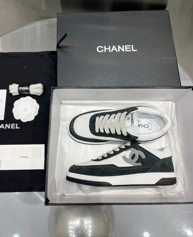 View 5 of Chanel-Inspired Low-Top Sneakers: Luxe Comfort Shoes