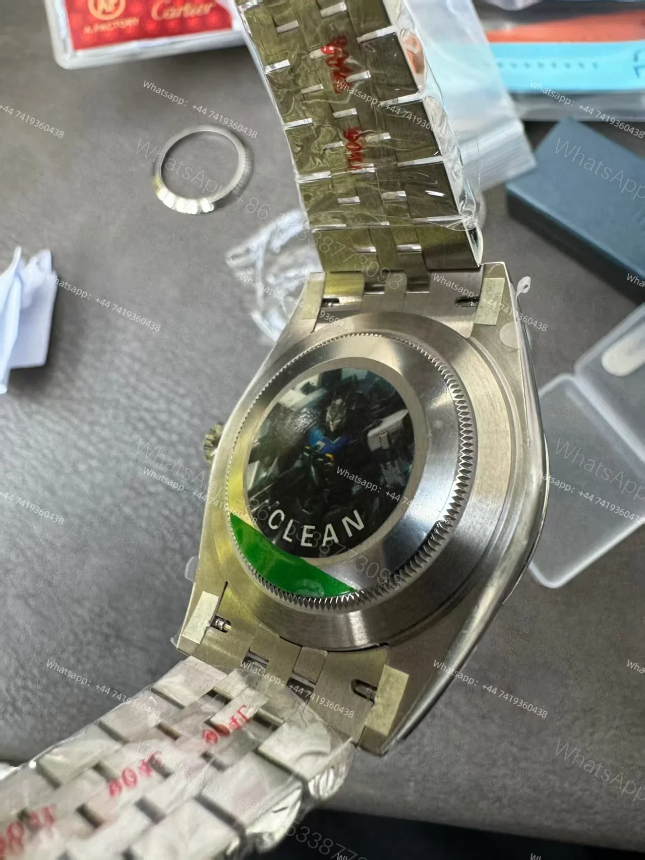View 14 of Rolex Datejust M126334-0020 1:1 Replica Mother of Pearl Diamond Dial Jubilee 41MM 3235 Movement Super Clone Watch