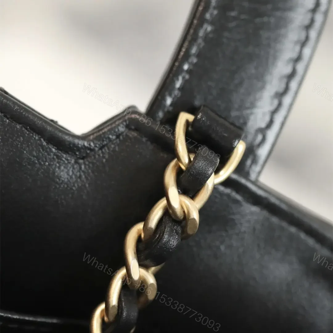View 12 of 高仿Chanel*25A系列AS4416Kelly羊皮單肩包Mini黑色免檢版