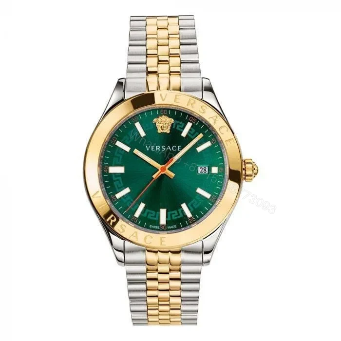View 4 of VERSACE HELLENYIUM VEVK00620 Green Dial