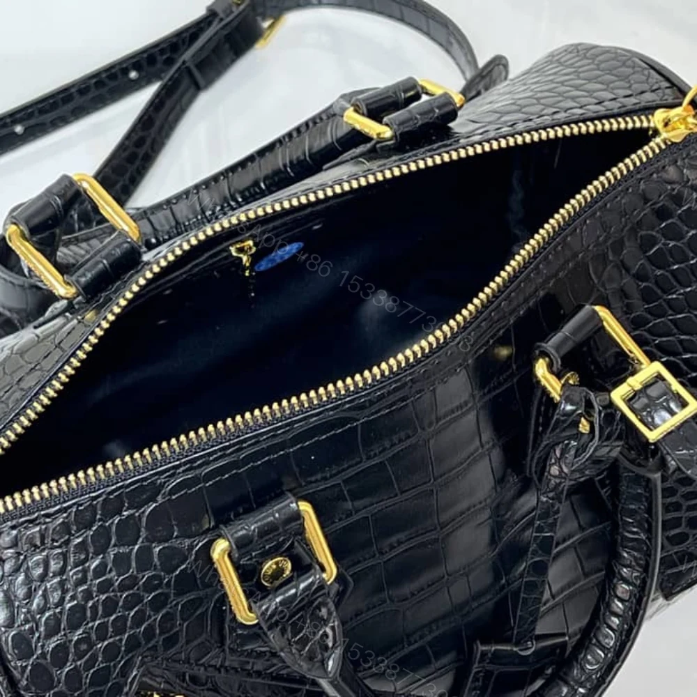 View 8 of Louis Vuitton Speedy Satchel Bag Black 25Cm