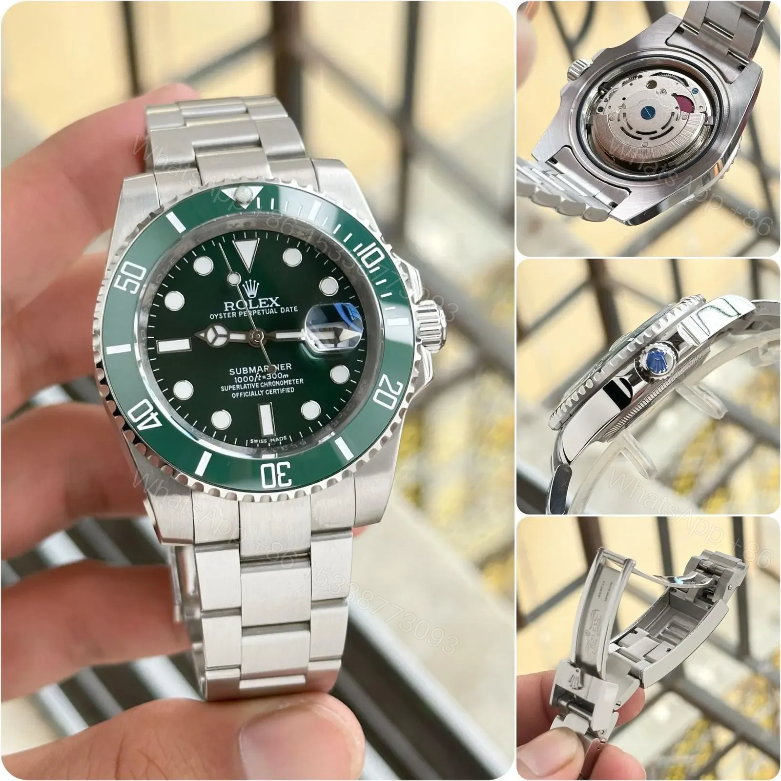 Rolex Submariner Green Dial — view 1