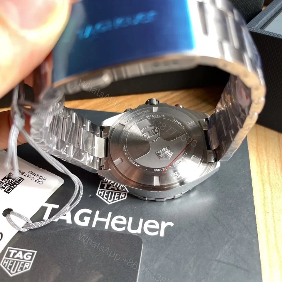 View 3 of TAG Heuer Formula 1 Chronograph Quartz 43 Stainless Steel CalfAlcantara CAZ101N.FC8243
