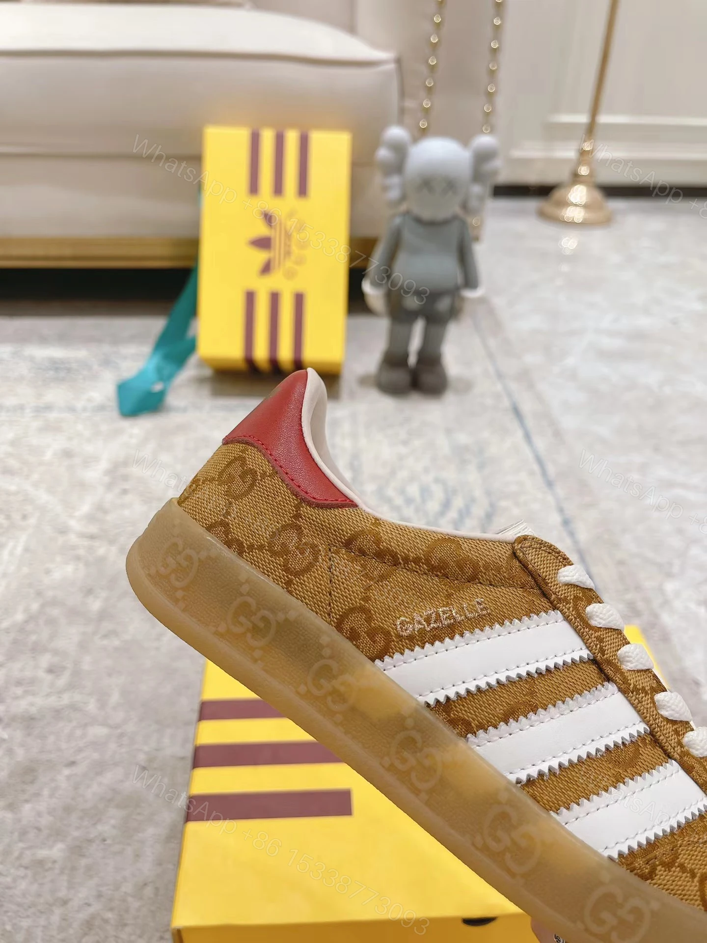 View 5 of GG × Adidas Gazelle