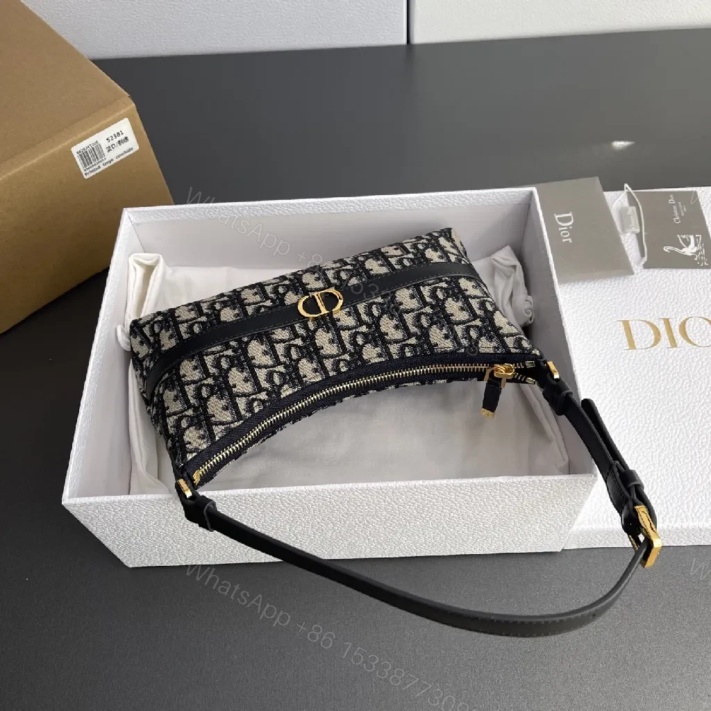 View 3 of Chic Monogram Mini Bag: Patterned Luxury, Elev. Versatility