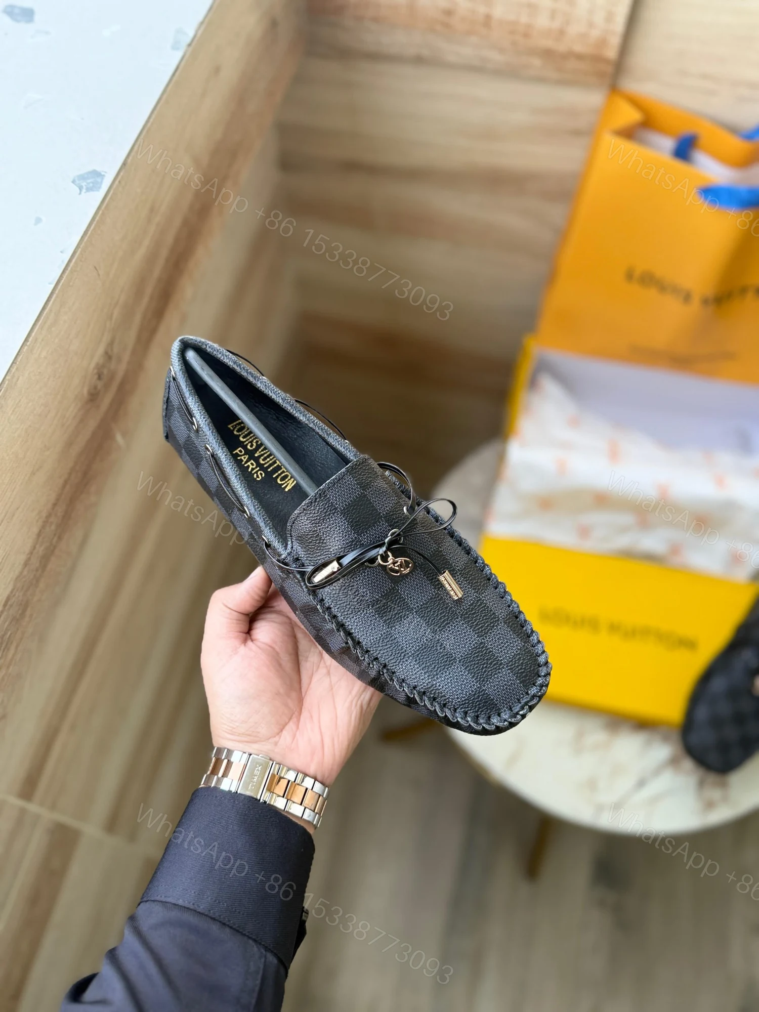View 3 of FIRST COPY LOUIS VUITTON MOCCASINS FOR MEN