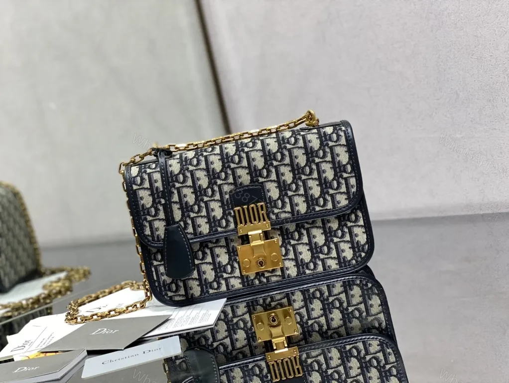 Chic Monogram Mini Bag with Gold Hardware - Designer-Inspired — view 1