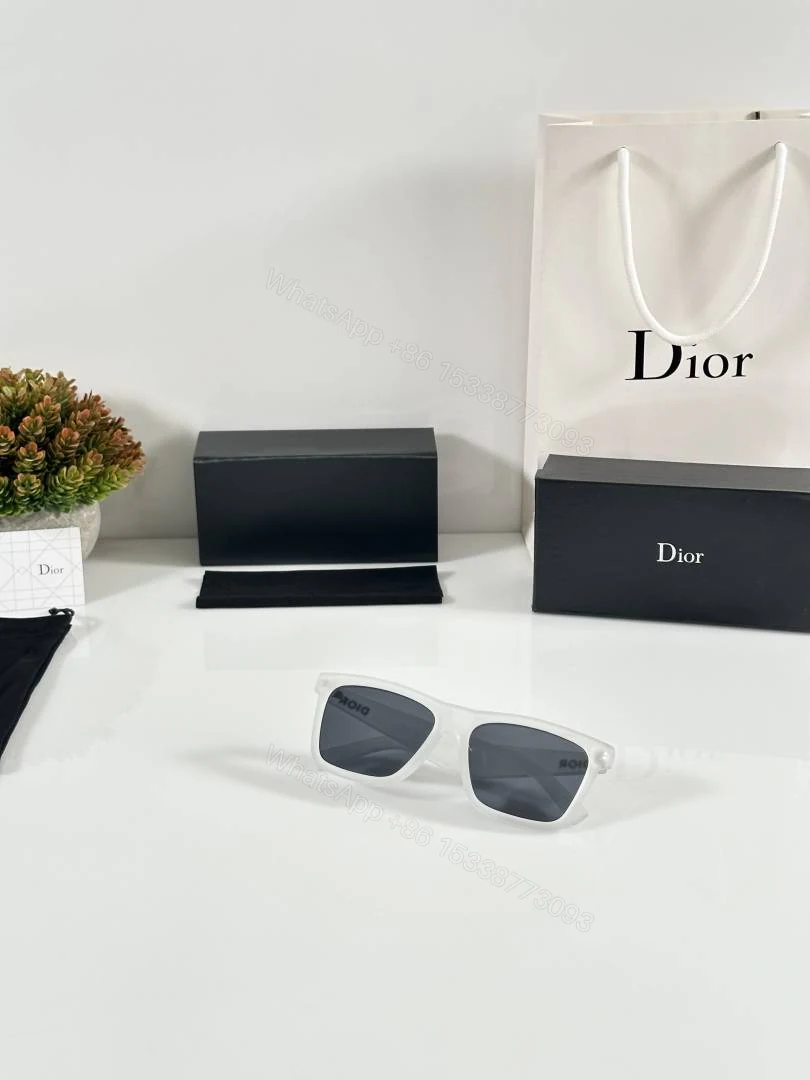 View 4 of First Copy Dior B27 Ice Black Sunglasses