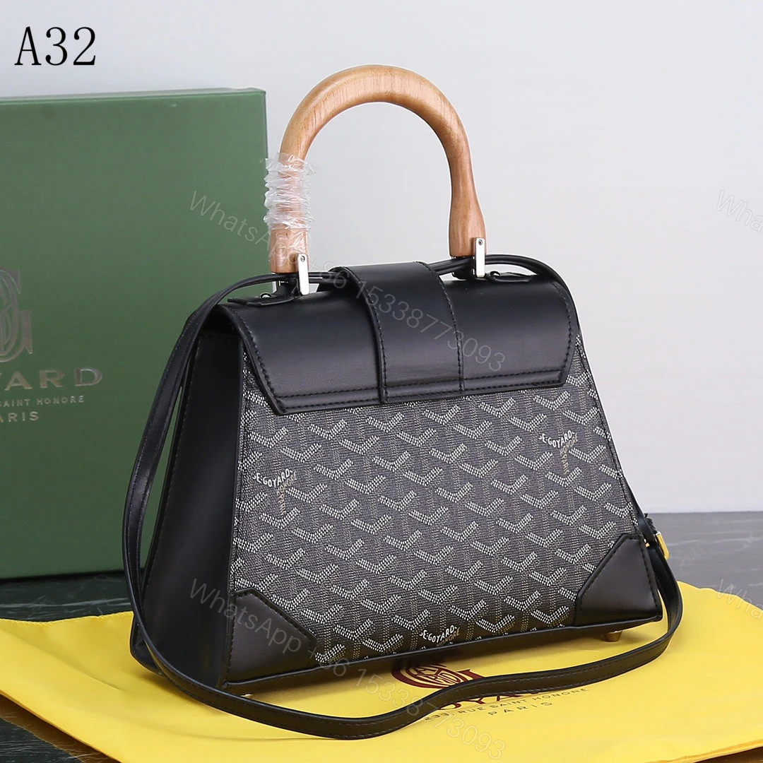 View 7 of GOYARD SAIGON PM BAG BLACK 20CM