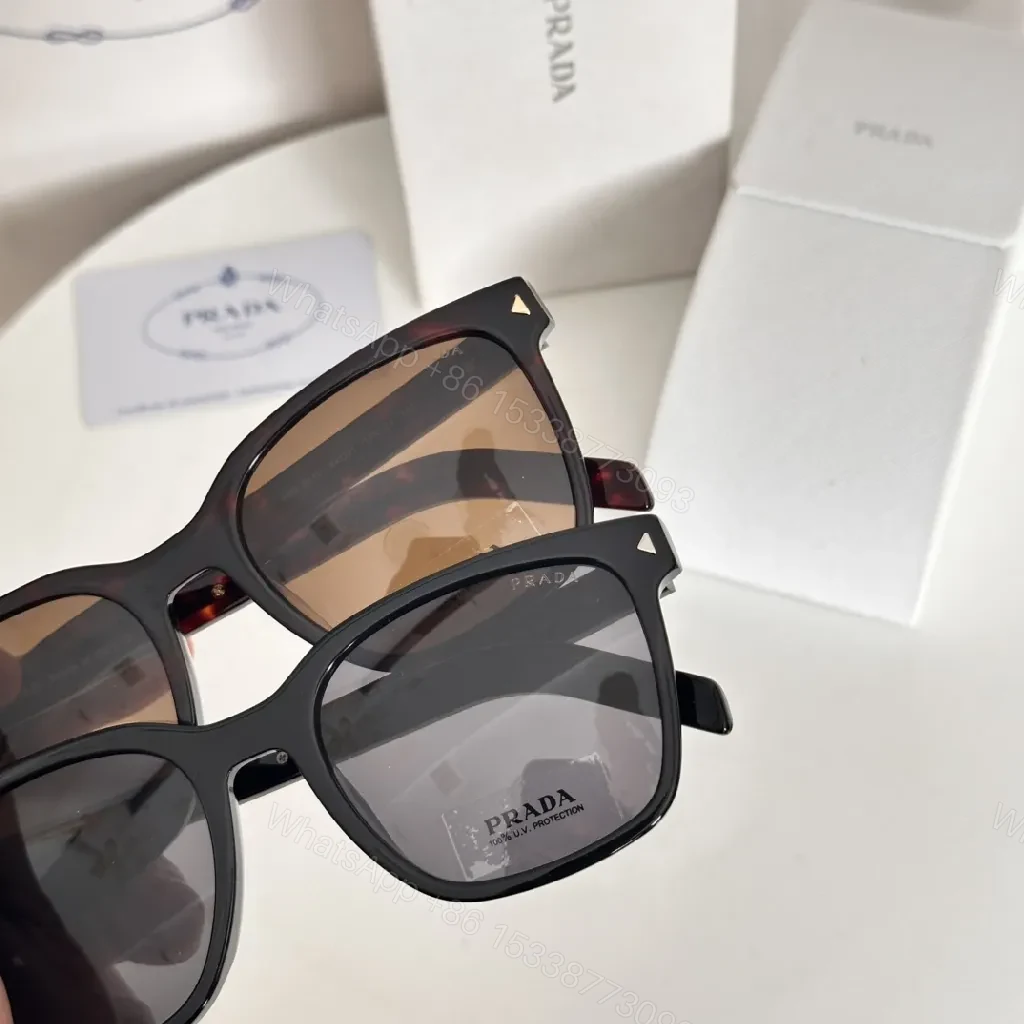 View 4 of Polarized Black Square Sunglasses - High-End Acetate, All-Day Comfort