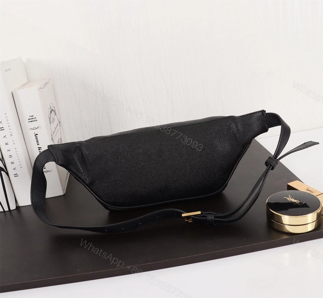 View 9 of Saint Laurent Classic Monogram Belt Bag