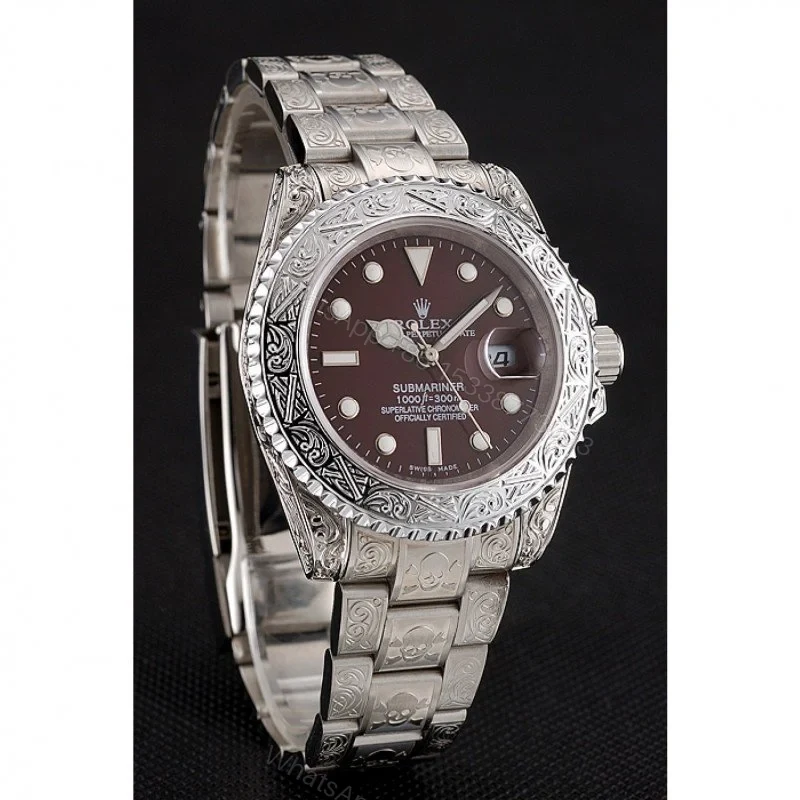View 3 of Superclone Rolex Submariner Brown Dial 1454092