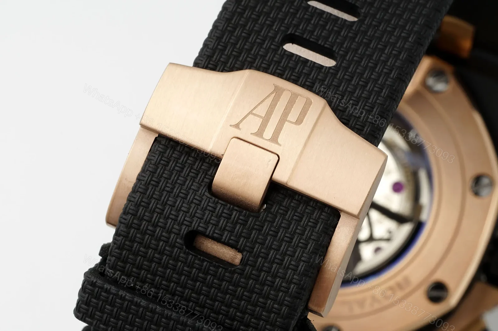View 9 of Royal Oak Offshore 26400 Series Watch – Black and Rose Gold Ceramic – Chronograph Style