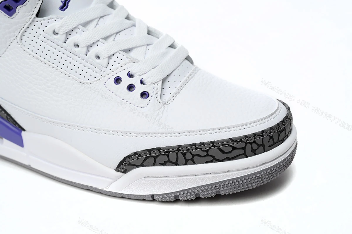 View 12 of (GET)Air Jordan 3 Retro Dark Iris CT8532-105