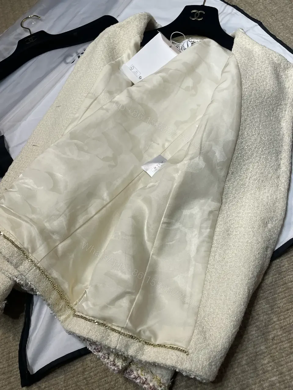 View 2 of Bouclé Jacket: Luxe Texture, Tailored Comfort, Timeless Style