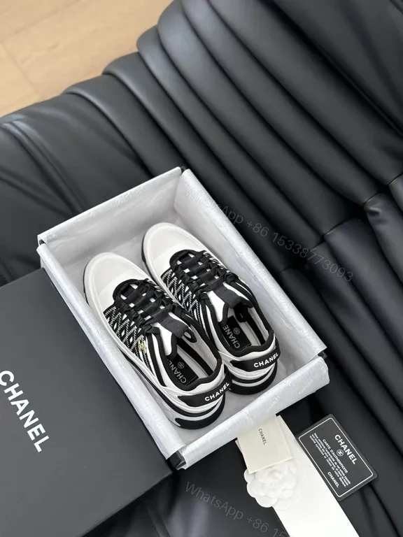 View 4 of Chanel-Inspired Luxe Sneakers: All-Day Comfort, Versatile Style