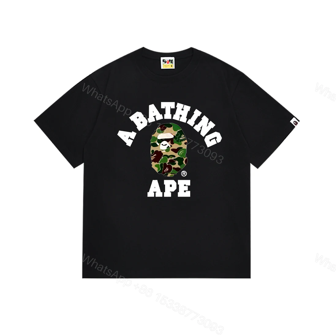 View 3 of Bape T-Shirt Green print #266