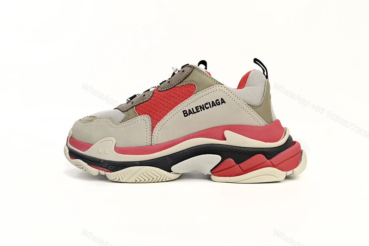 View 10 of Balenciaga Triple S Red White Dark Grey 541624 W06E2 1863