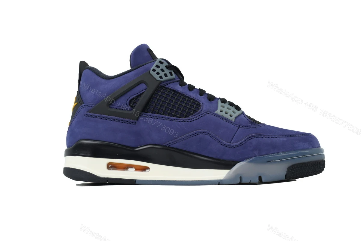 View 5 of Air Jordan 4 Retro Lakers Purple FV5029-500