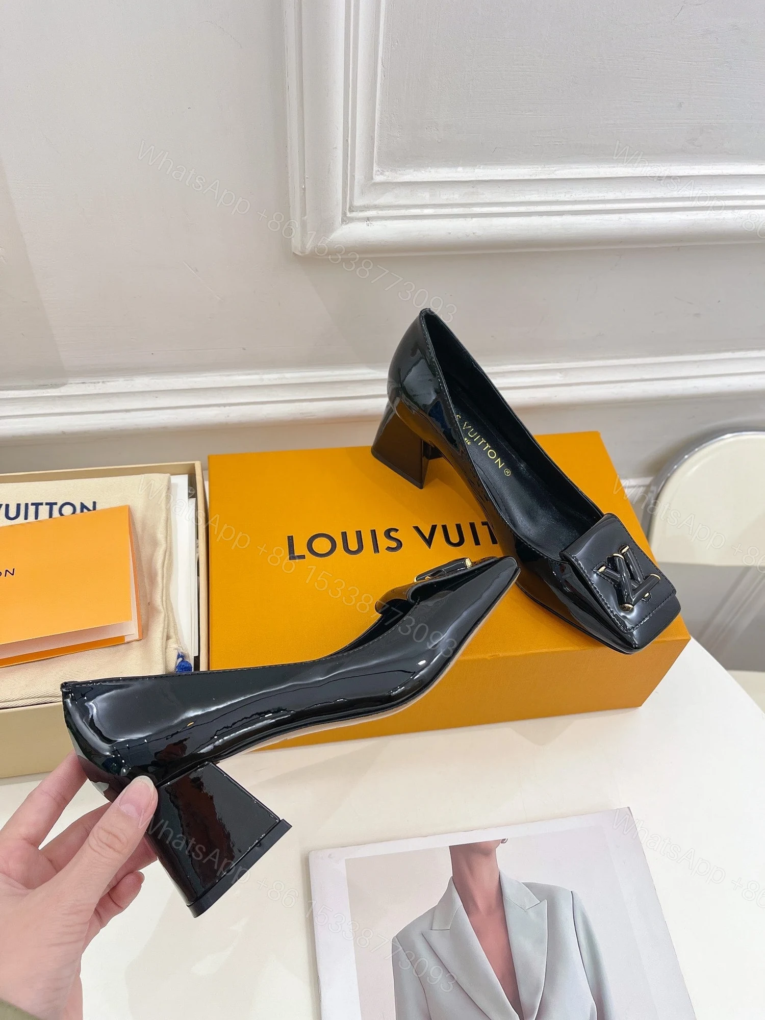 View 2 of New LUV High Heel Shoes 039