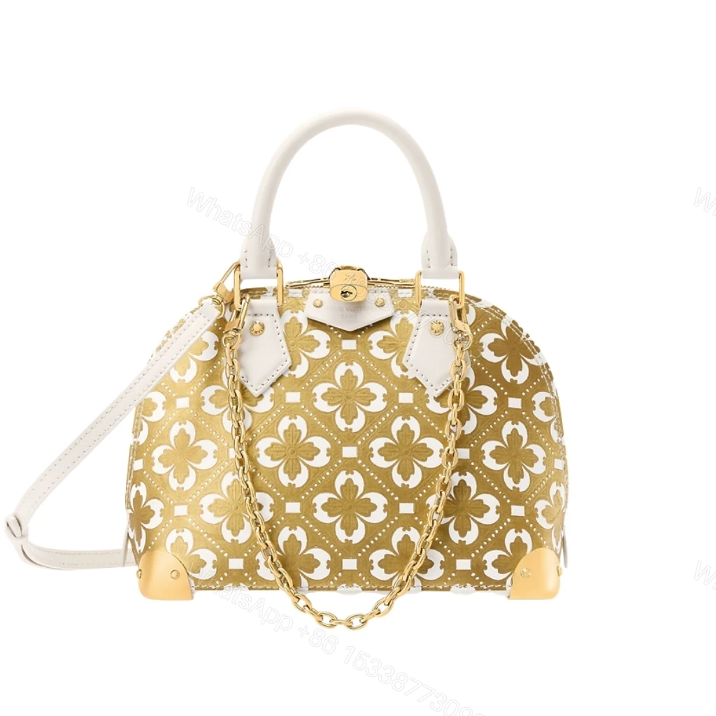 Louis Vuitton Alma Trunk BB White Gold Handle Bag 22cm M28032 — view 1