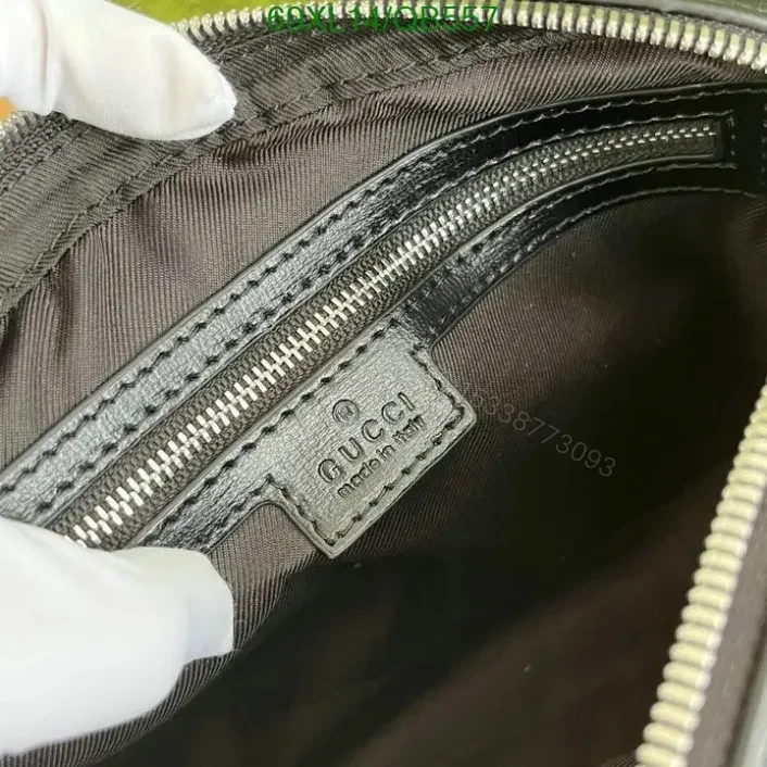 View 6 of Gucci Replica Interlocking G Prestige Messenger Bag QB557